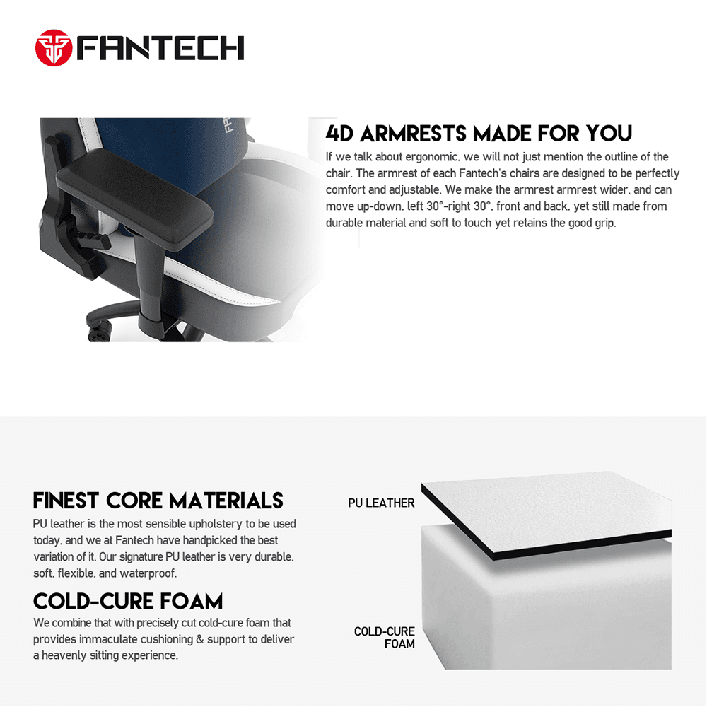 Stolica Gaming Fantech Alpha Gc-283 Crna