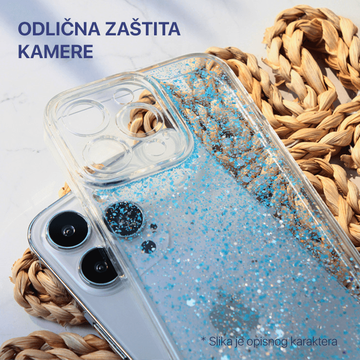 Torbica Glitter za Iphone 13 Pro 6.1 Ljubicasta