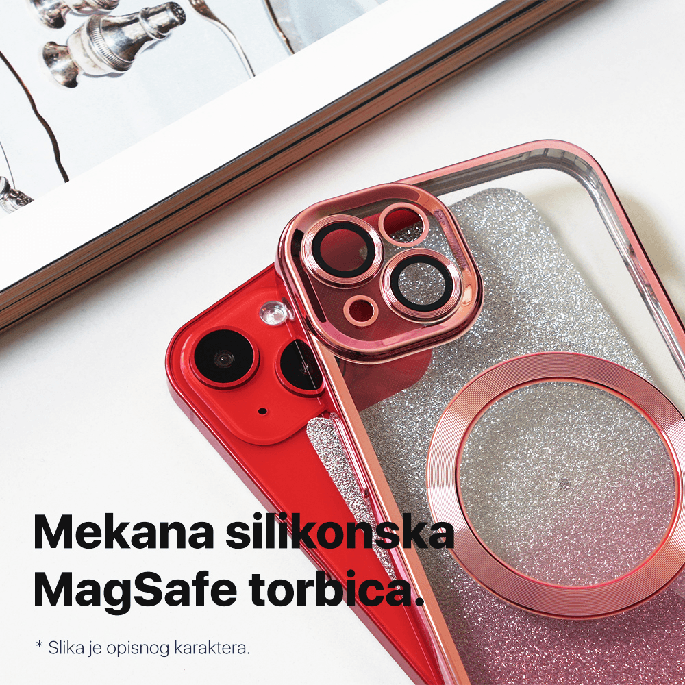 Torbica Shine Magsafe za Iphone 14 6.1 Plava