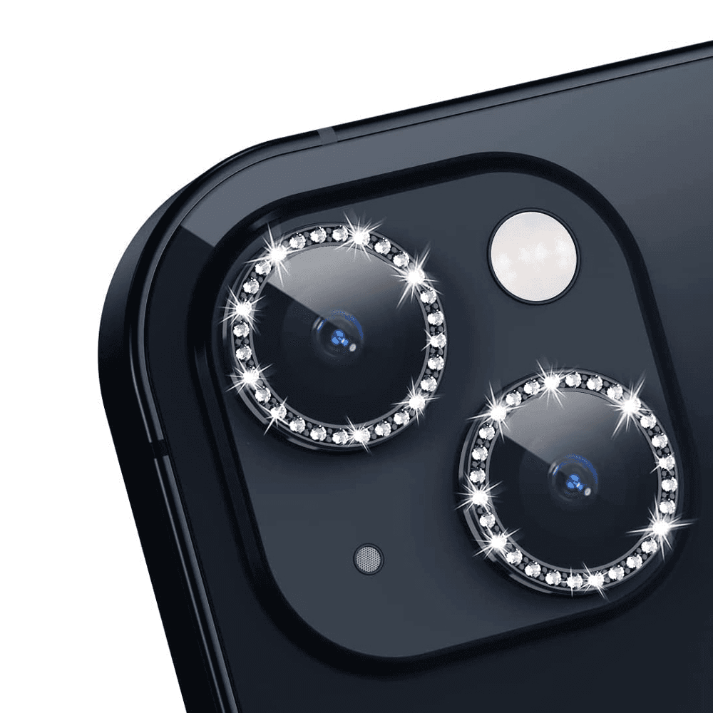 Zastita za Kameru Diamond za Iphone 15 6.1 Crna