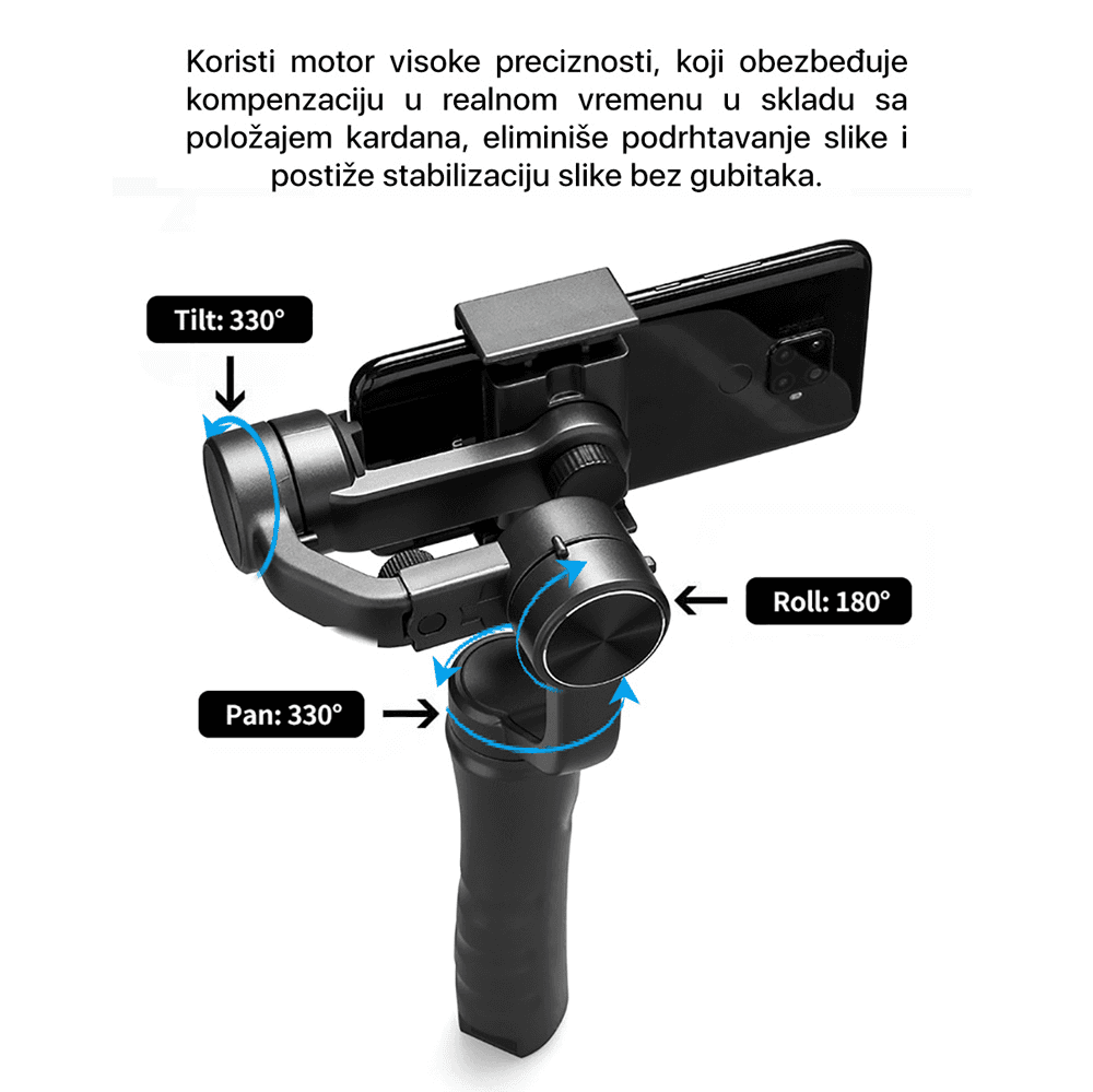 Stabilizator Gimbal 3-axis Crni