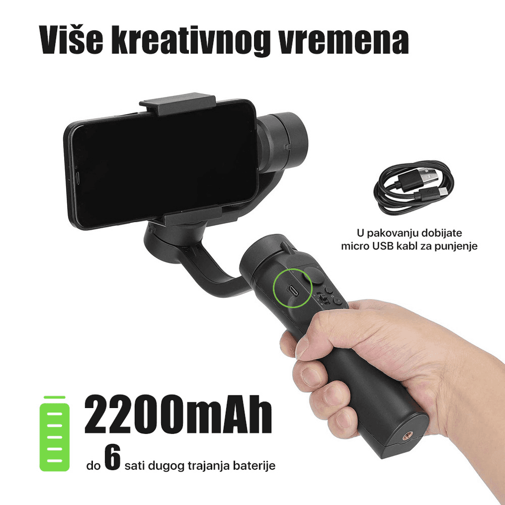 Stabilizator Gimbal 3-axis Crni