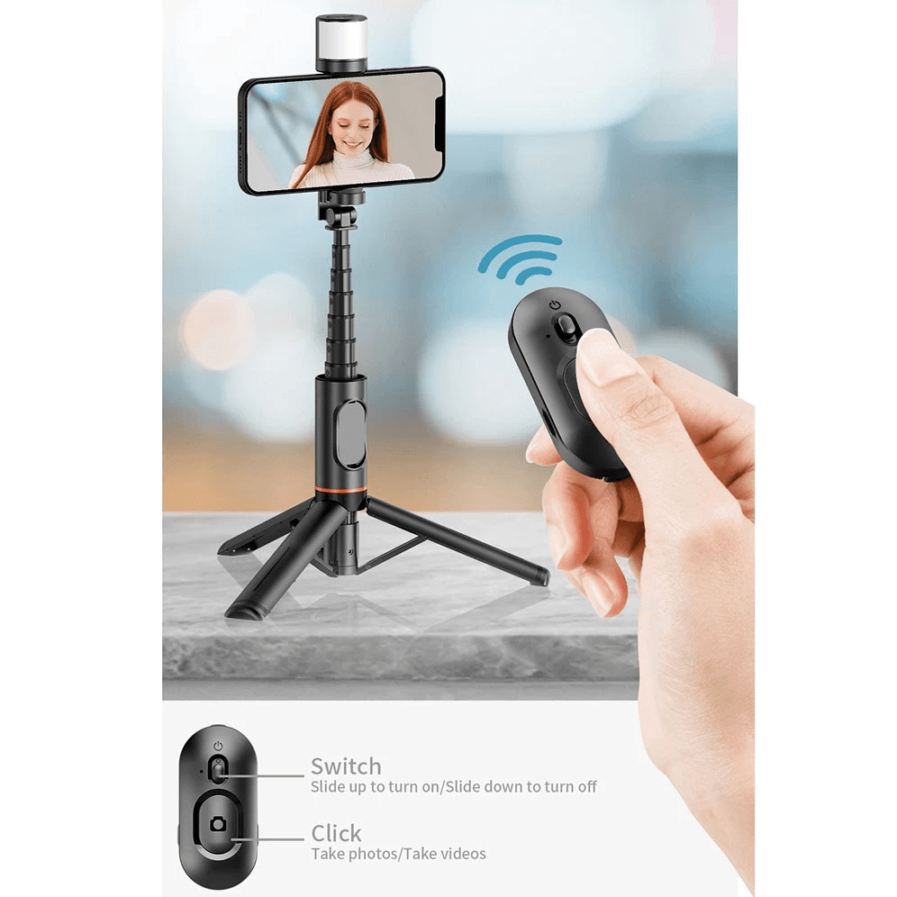 Selfie Stick Q12S + Tripod Beli