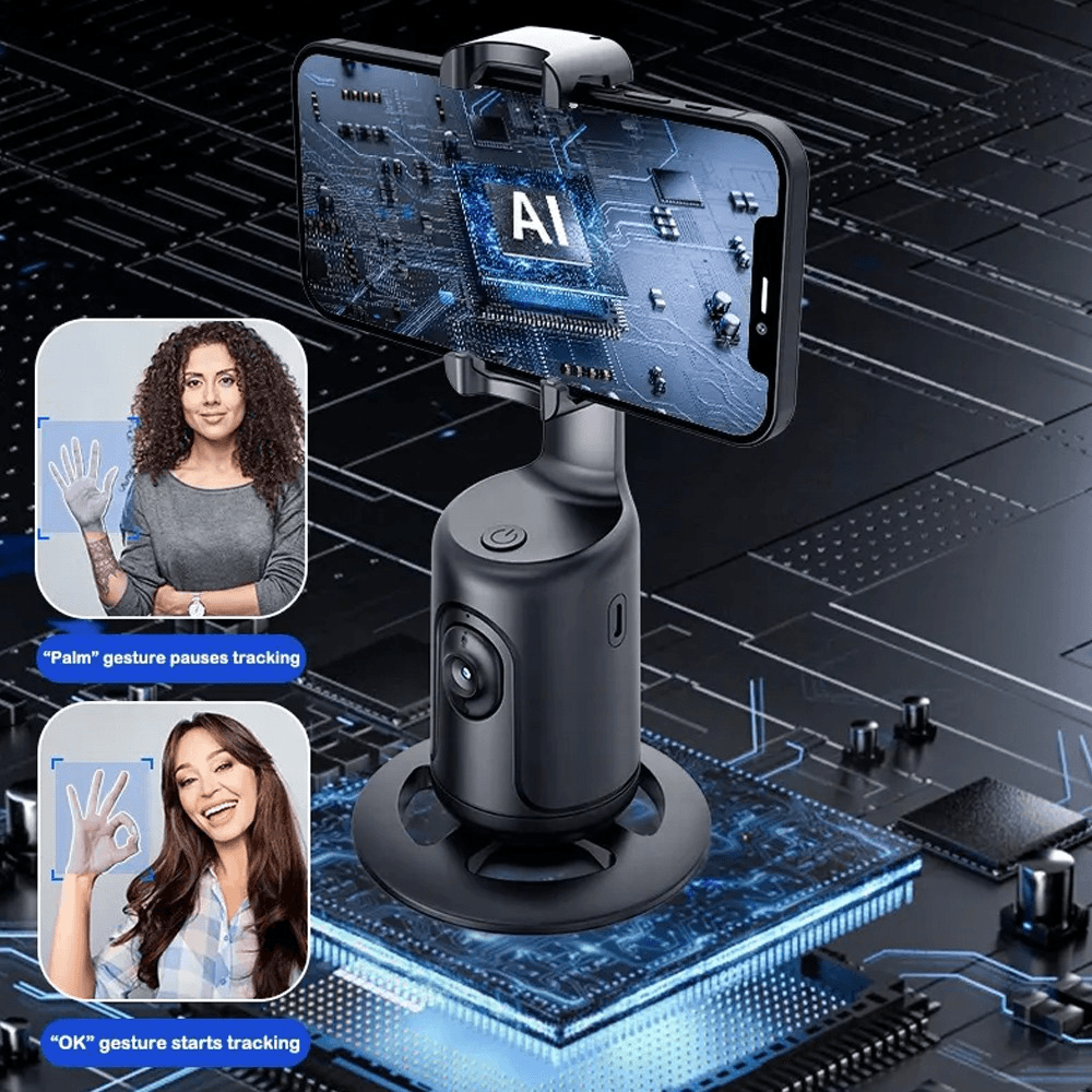Smart Selfie Drzac za Telefon P01 Roze