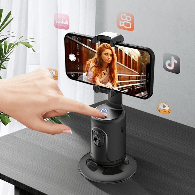 Smart Selfie Drzac za Telefon P01 Roze