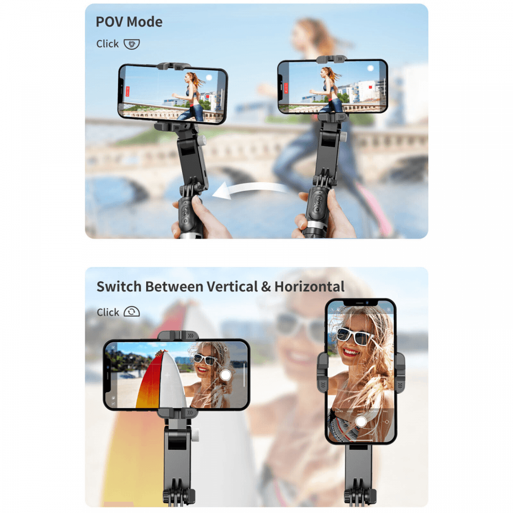 Tripod Stabilizator Q18 4U1 Crni