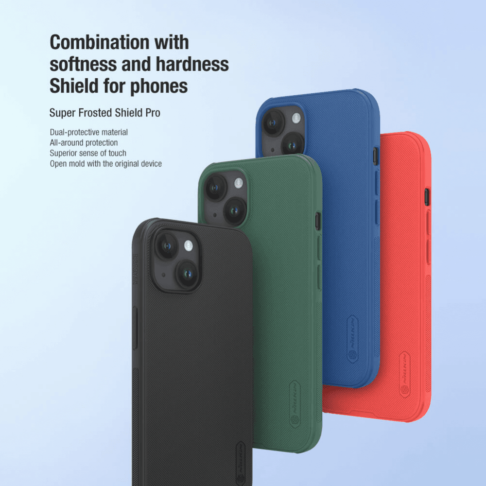 Torbica Nillkin Scrub Pro za Iphone 15 6.1 Crna