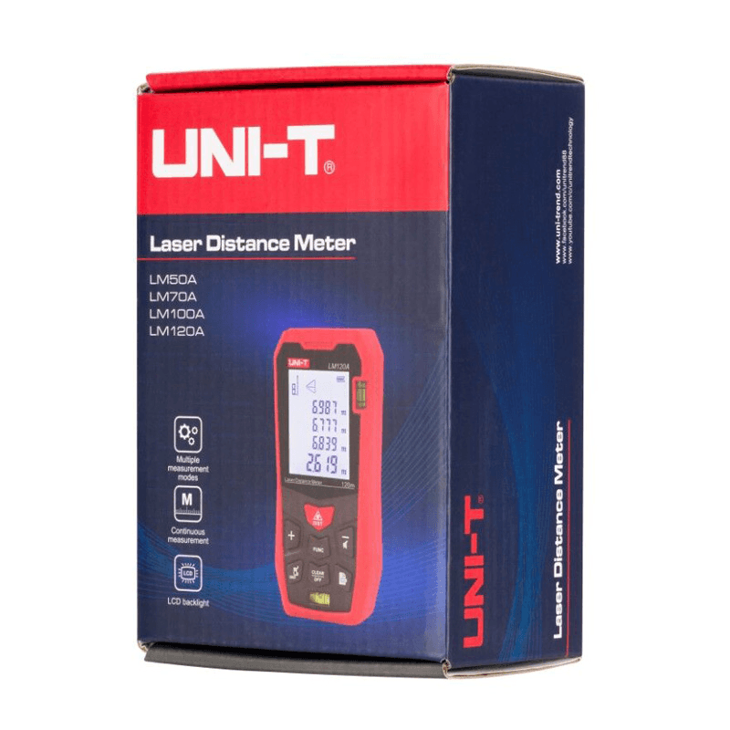 Laserski Merac Daljine Uni-t Lm120a Crveni