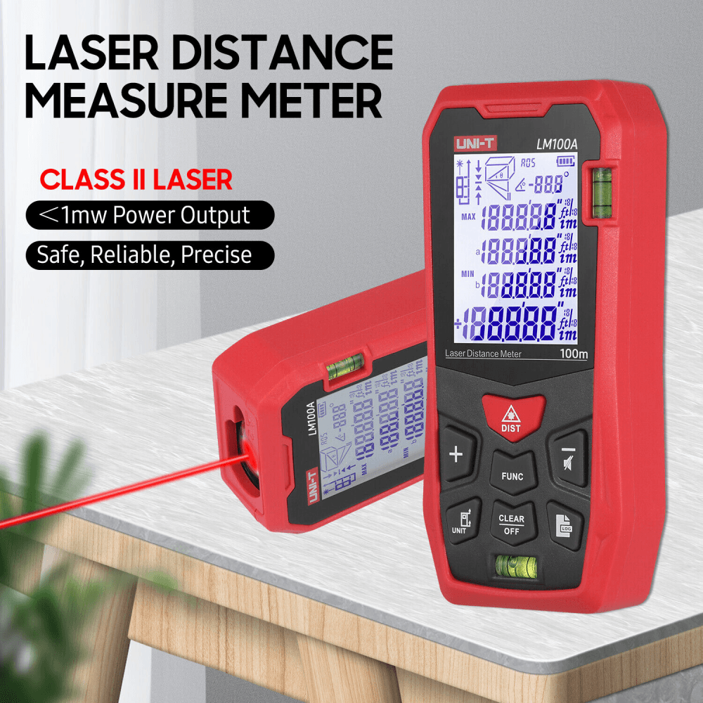 Laserski Merac Daljine Uni-t LM70A Crveni