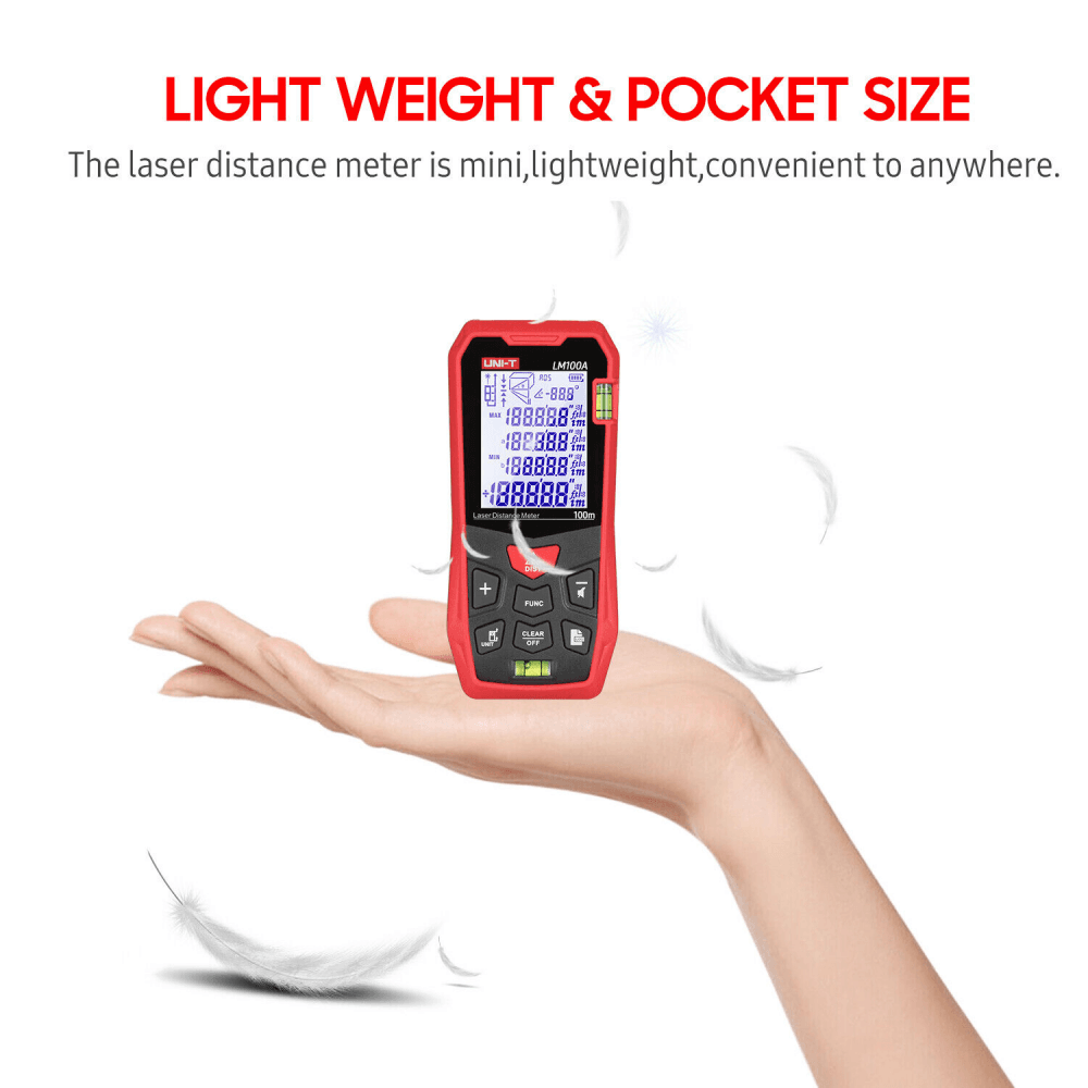 Laserski Merac Daljine Uni-t LM70A Crveni