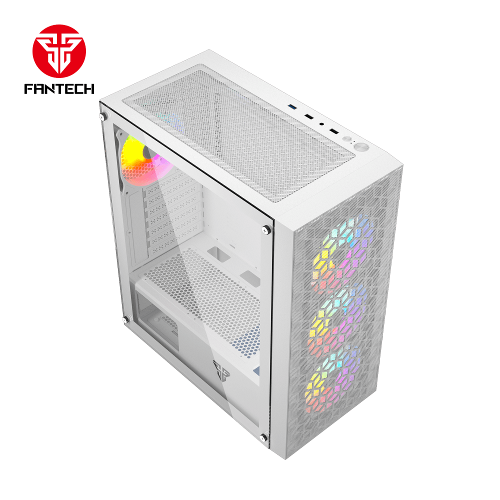 Kuciste Gaming Fantech CG83 Aero 2 Belo