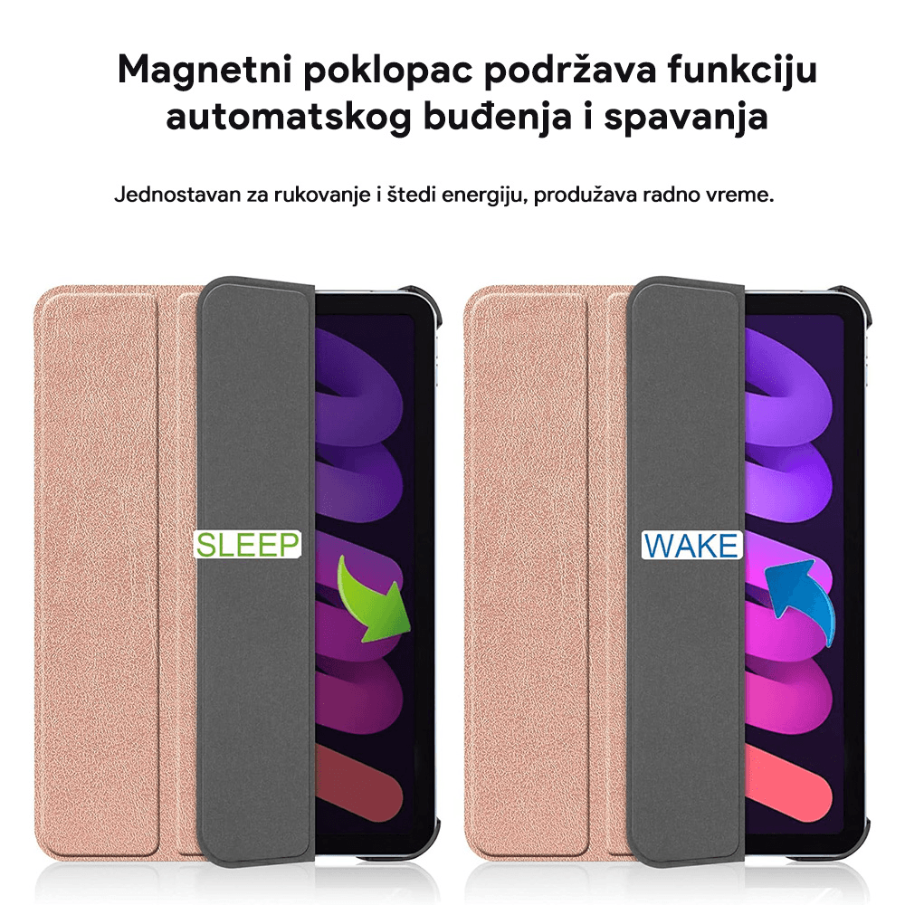 Torbica Ultra Slim za Ipad Mini 8.3 2021 Crna
