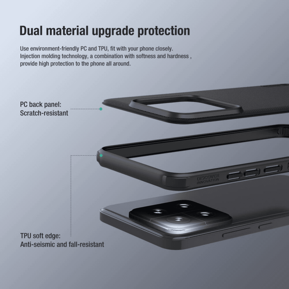 Torbica Nillkin Scrub Pro za Xiaomi 14 Crna