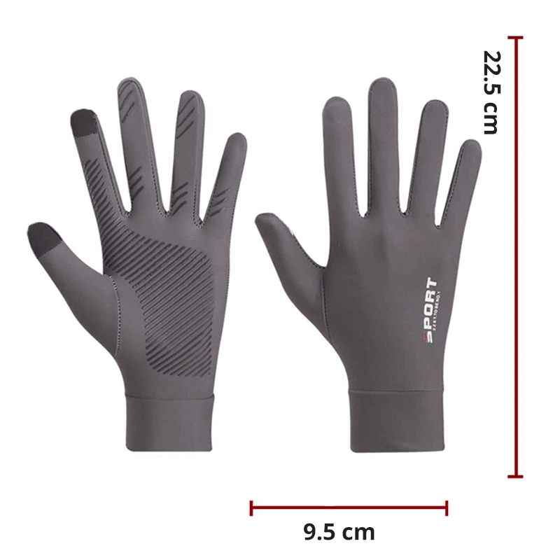 Rukavice za Touch Screen Sport Zero Sive