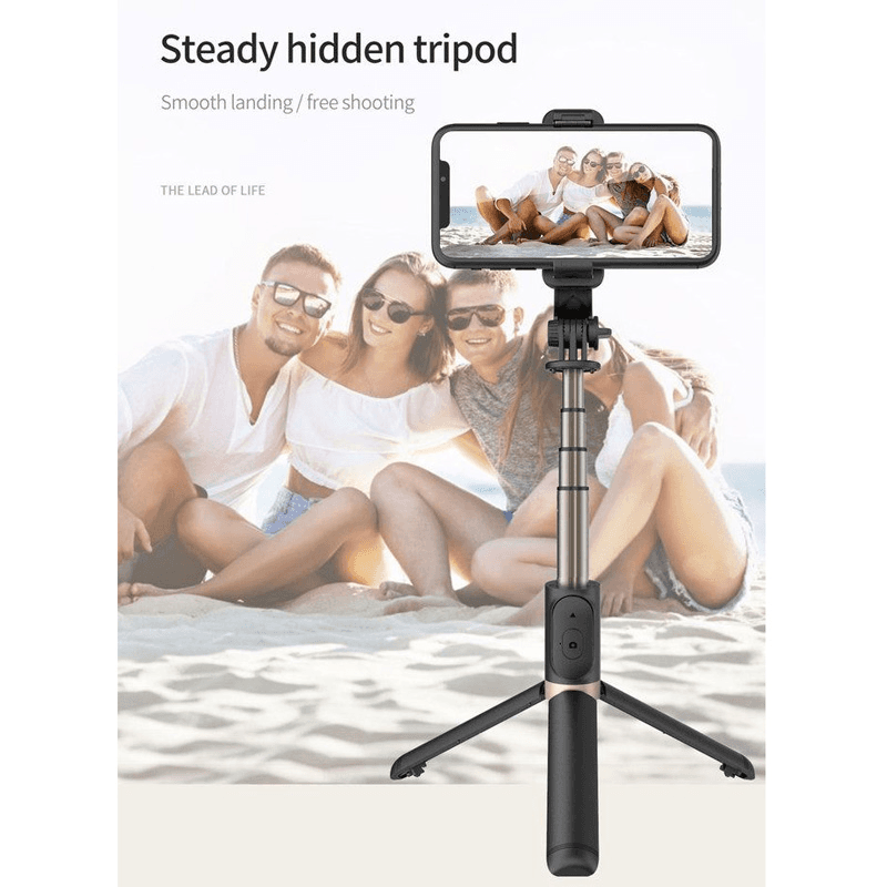 Selfie Stick Remax Tripod 1.3m P17 Crni