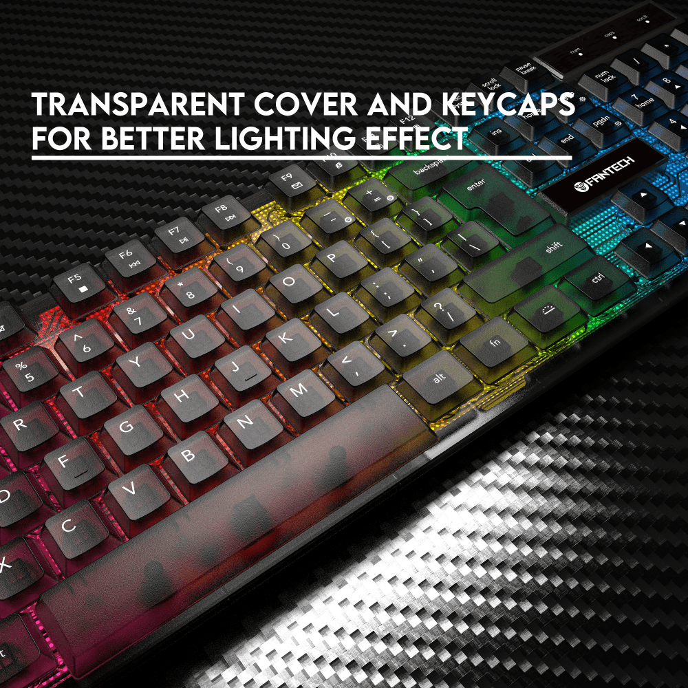 Tastatura Gaming Fantech K515 Shikari Crna