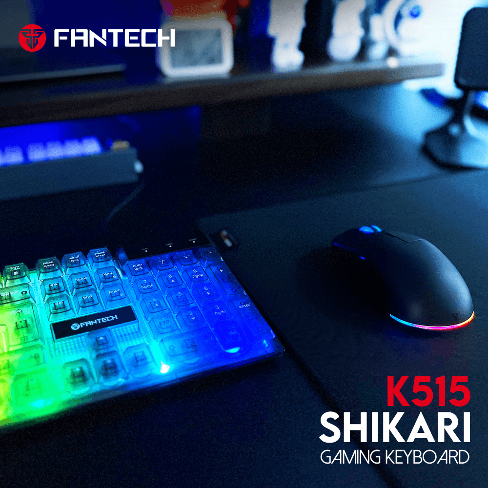 Tastatura Gaming Fantech K515 Shikari Crna