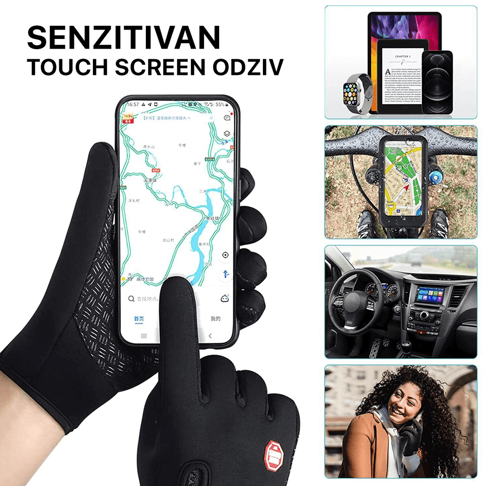 Rukavice za Touch Screen Forest Narandzaste L