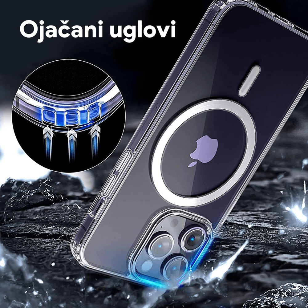 Torbica Magsafe za Iphone 14 6.1 Transparent (ic)