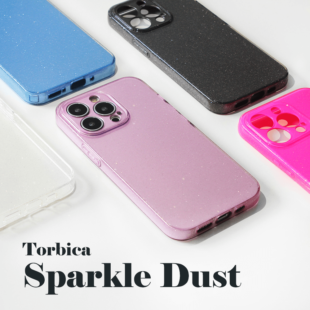 Torbica Sparkle Dust za Honor X7B Srebrna