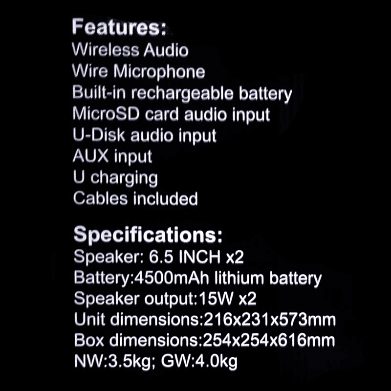 Bluetooth Zvucnik Jqs6221