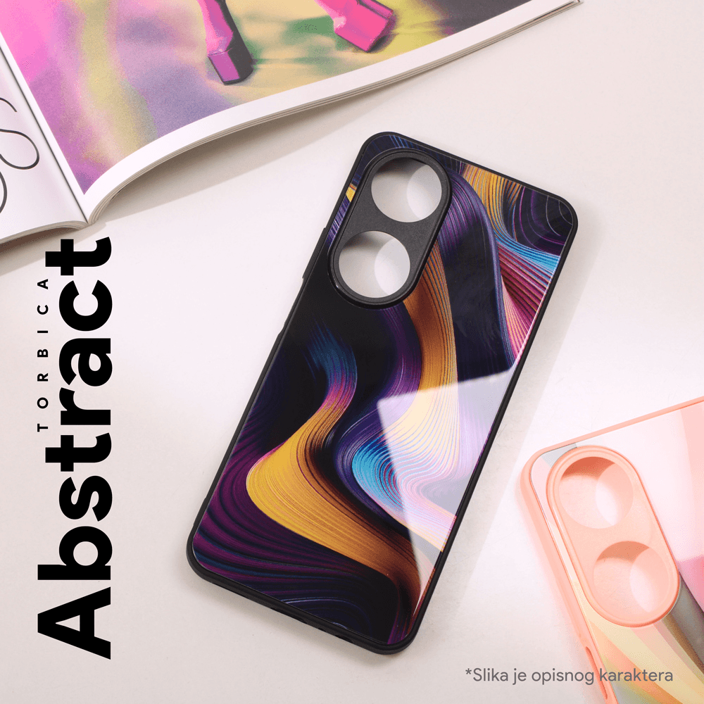 Torbica Abstract za Iphone 15 Pro 6.1 Crna