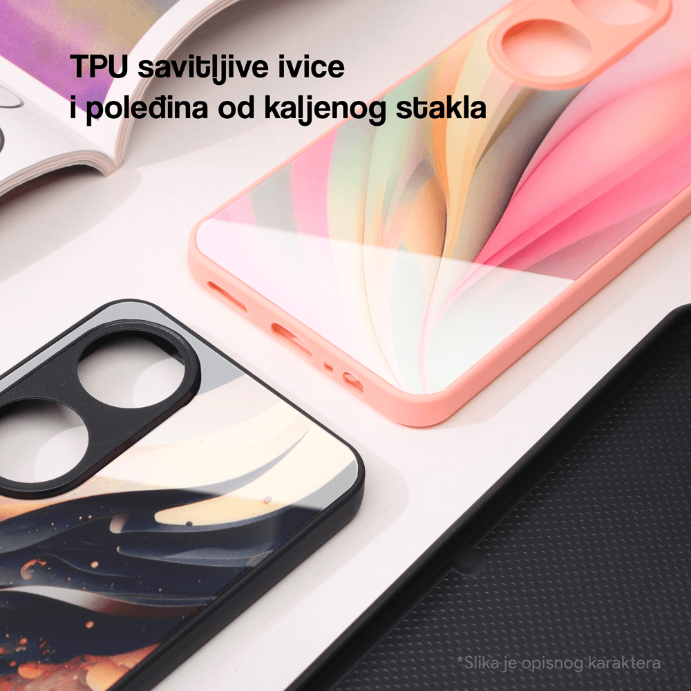 Torbica Abstract za Iphone 15 Pro 6.1 Crna