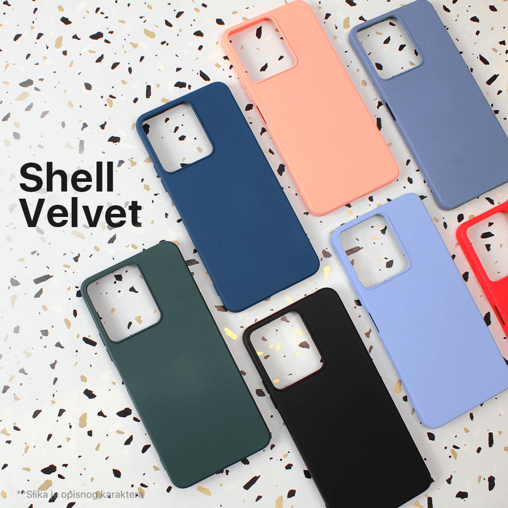 Torbica Shell Velvet za Honor X7B Crvena
