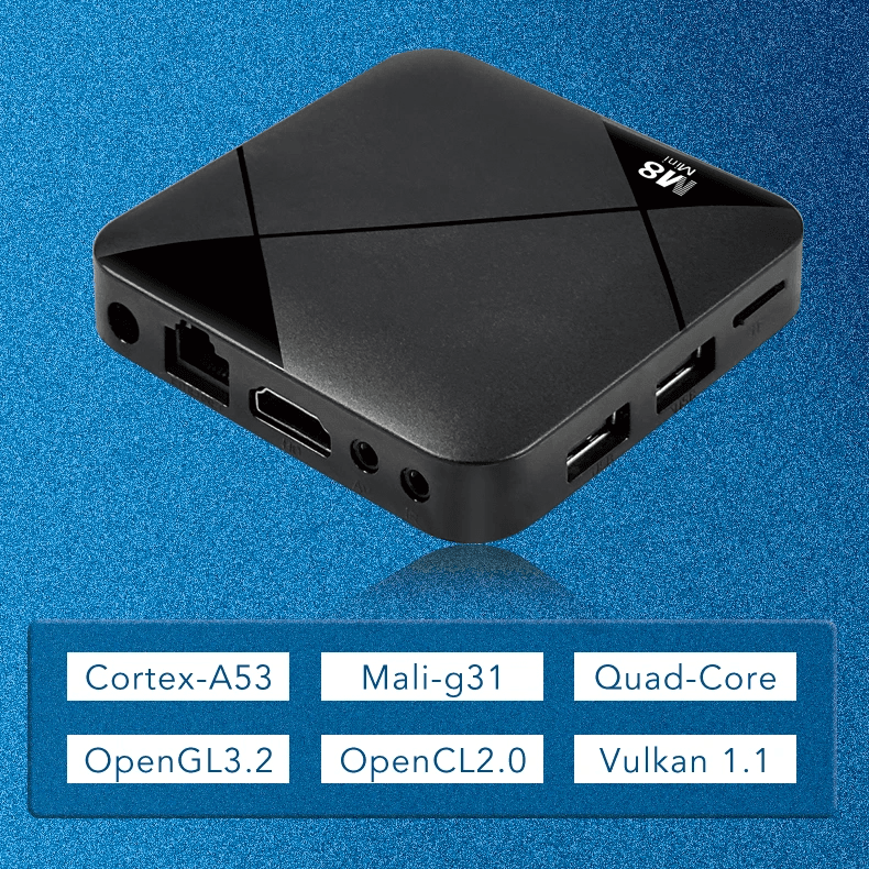 Android Smart TV GAME Box M8 Mini 2/16gb