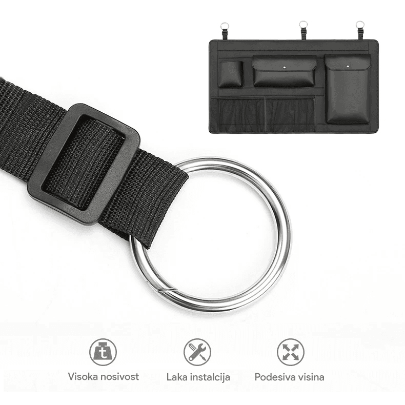Organizer za Auto Sediste Tip 1 Crni