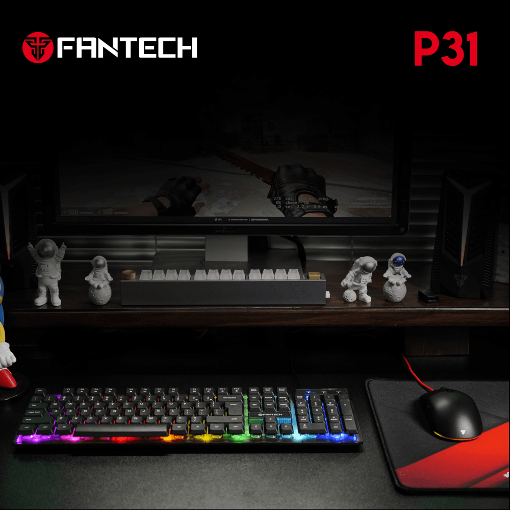 Combo Set Gaming Fantech P31 Hero 3U1