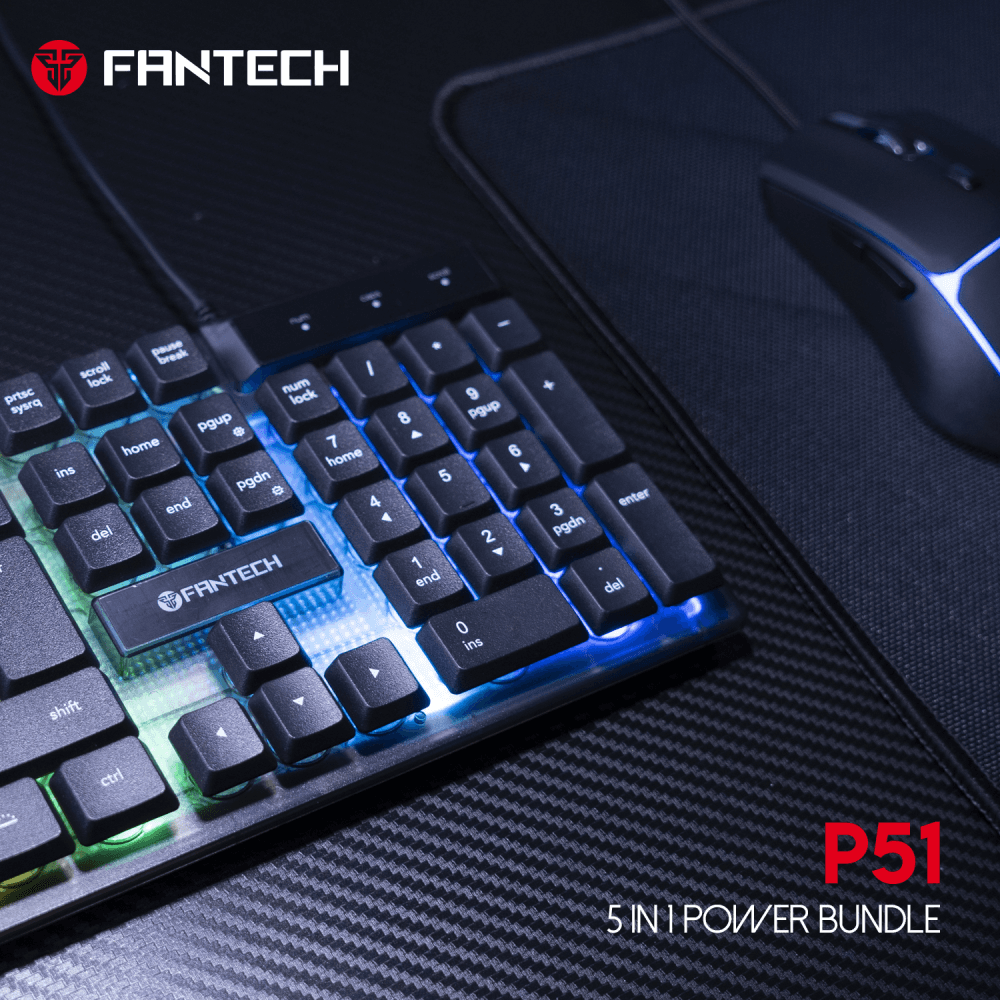 Combo Set Gaming Fantech P51 Power 5U1