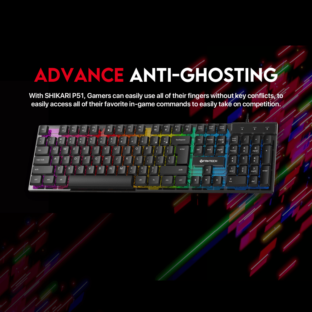 Combo Set Gaming Fantech P51 Power 5U1