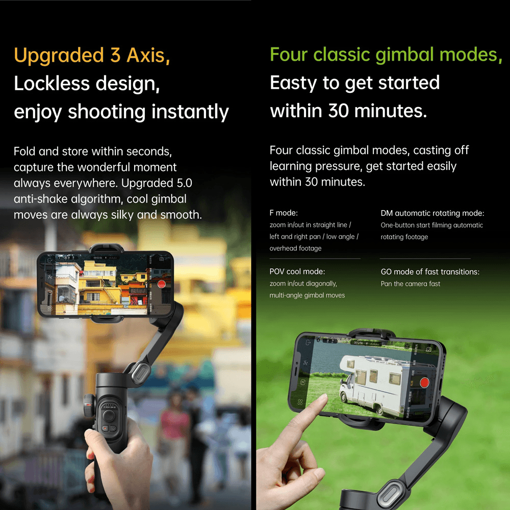 Stabilizator Gimbal Ogawa XE Crni