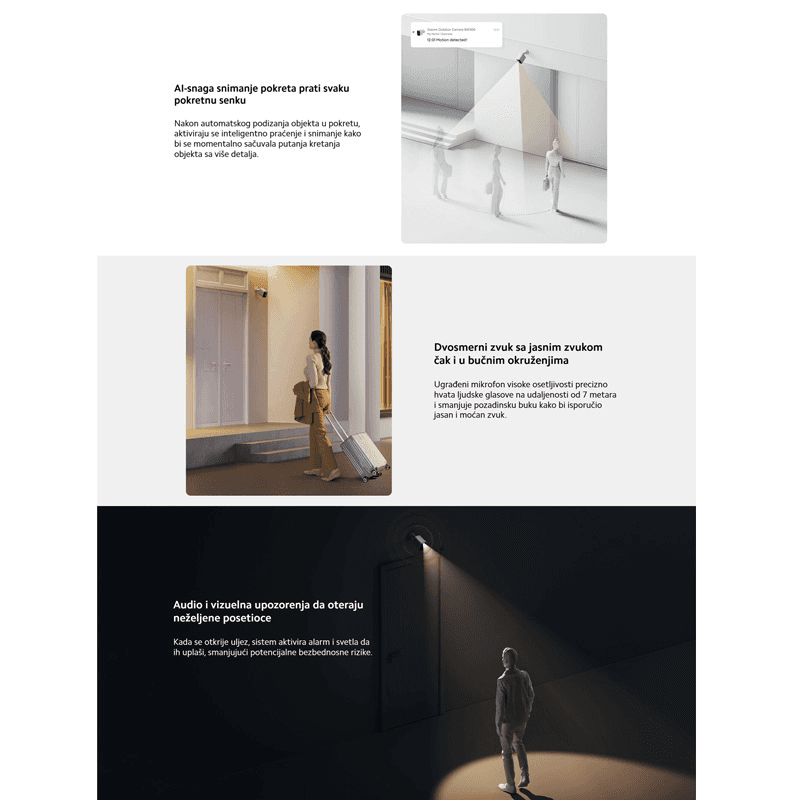 Spoljna Sigurnosna Kamera Xiaomi Mi BW300