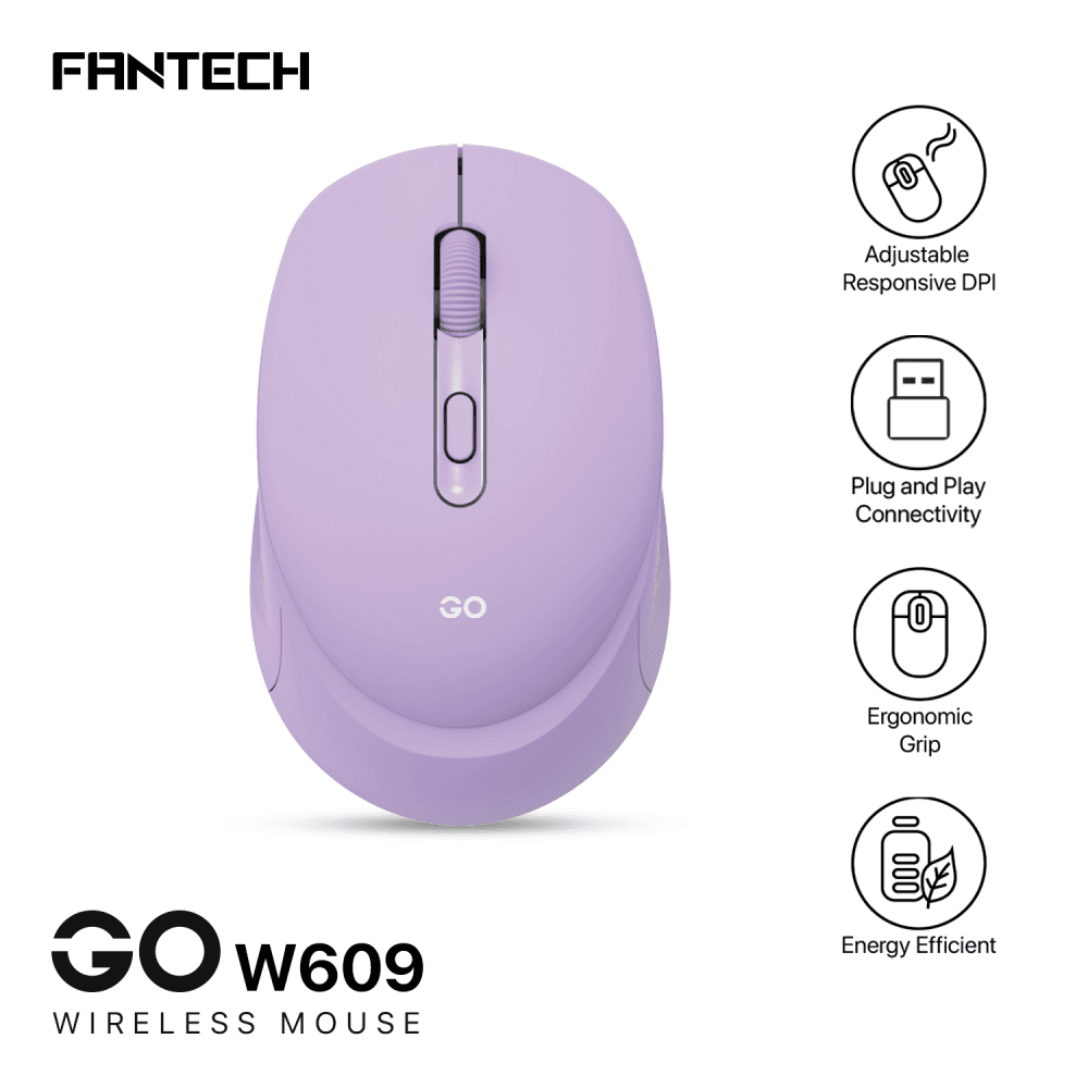 Mis Wireless Fantech W609 GO Ljubcasti