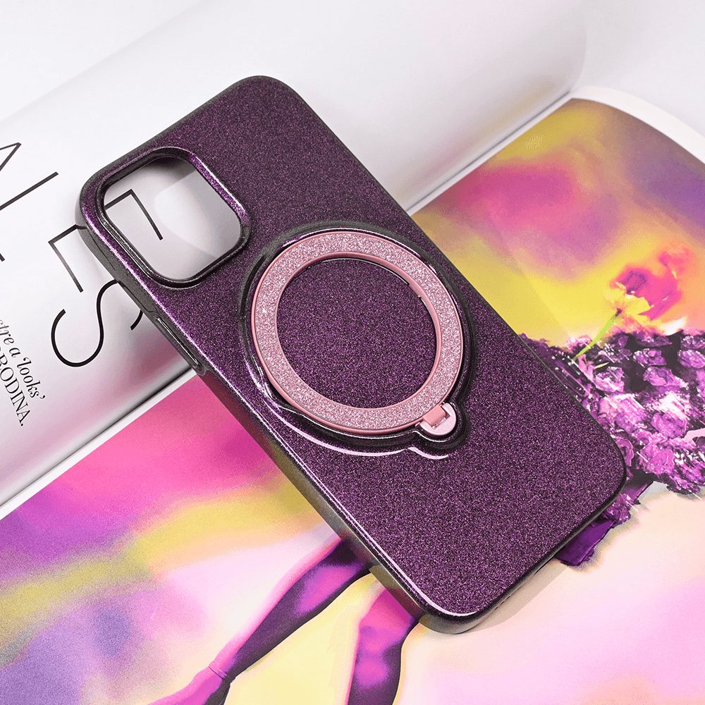 Torbica Magsafe Ring za Iphone 12 6.1 Roze