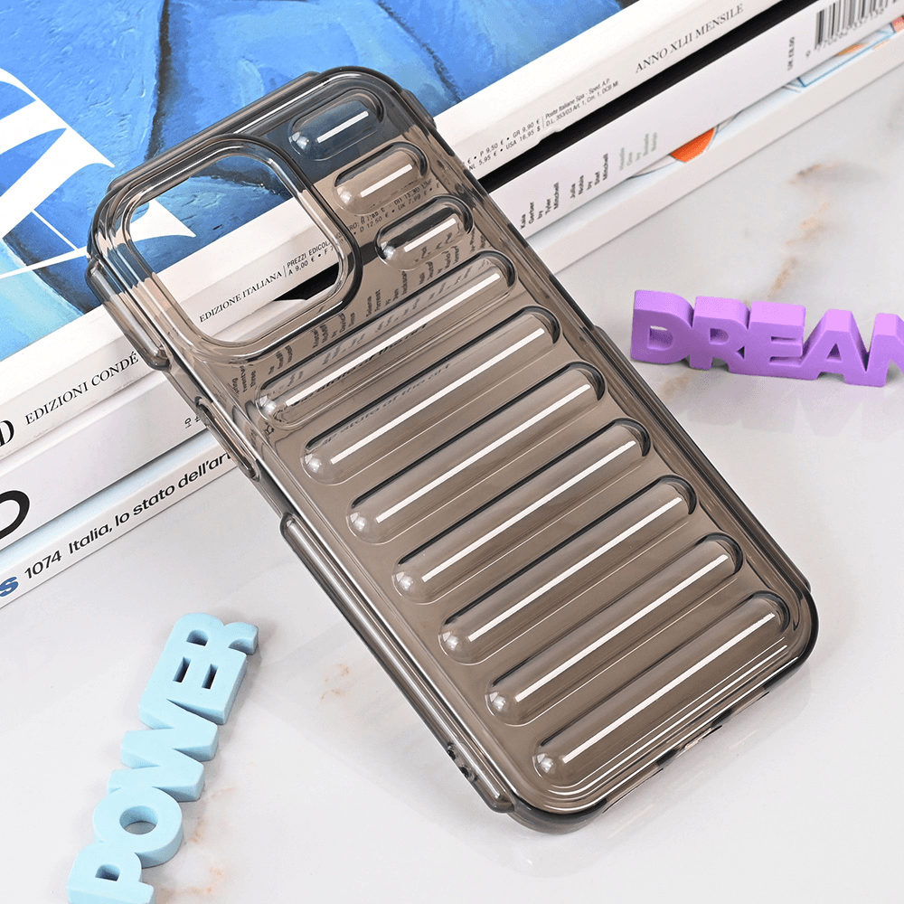 Torbica Color Rib za Iphone 15 Pro Max 6.7 Siva