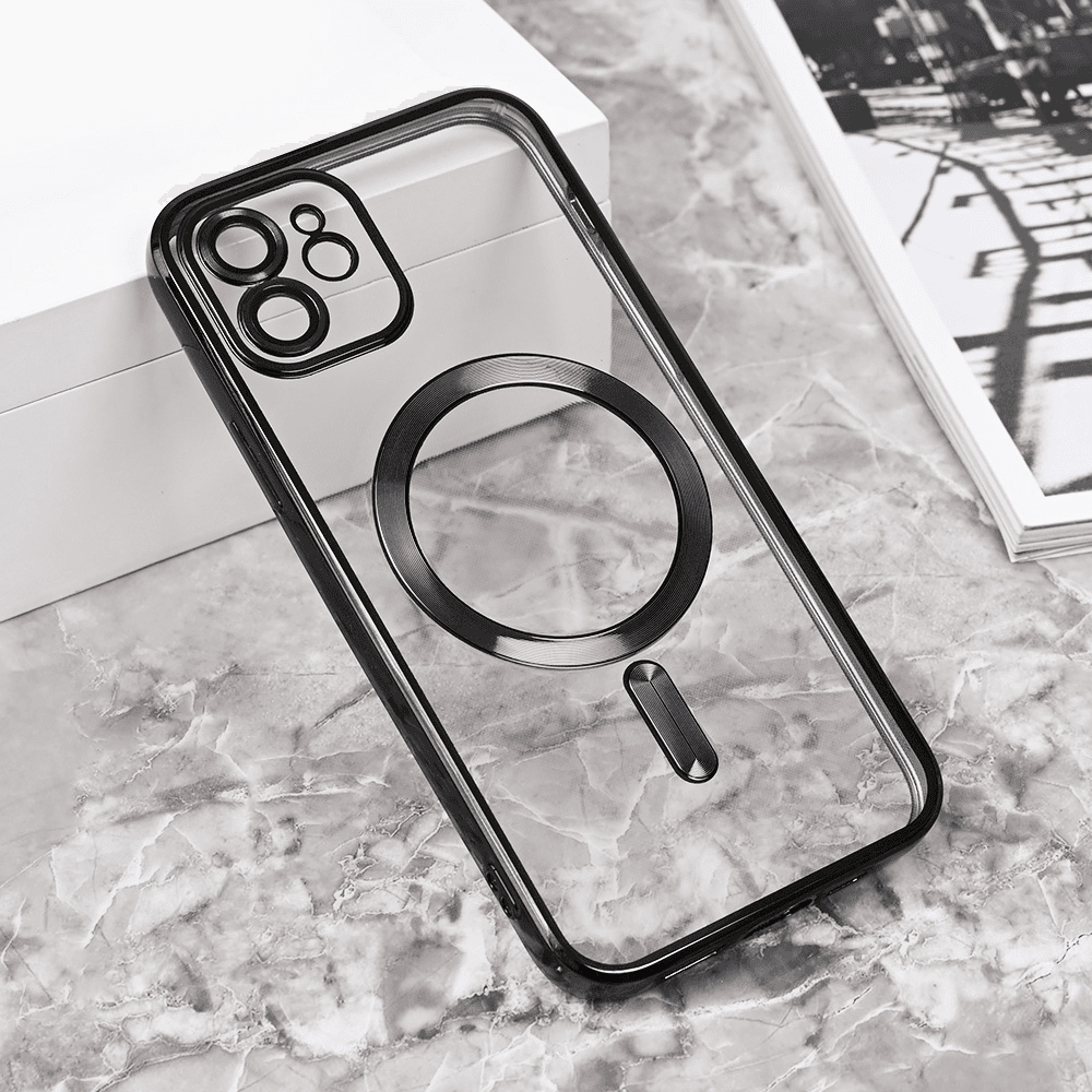 Torbica Magsafe Lux za Iphone 12 6.1 Crna