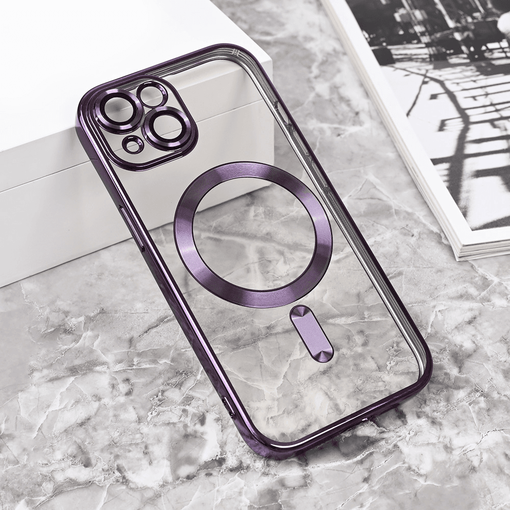 Torbica Magsafe Lux za Iphone 15 6.1 Ljubicasta