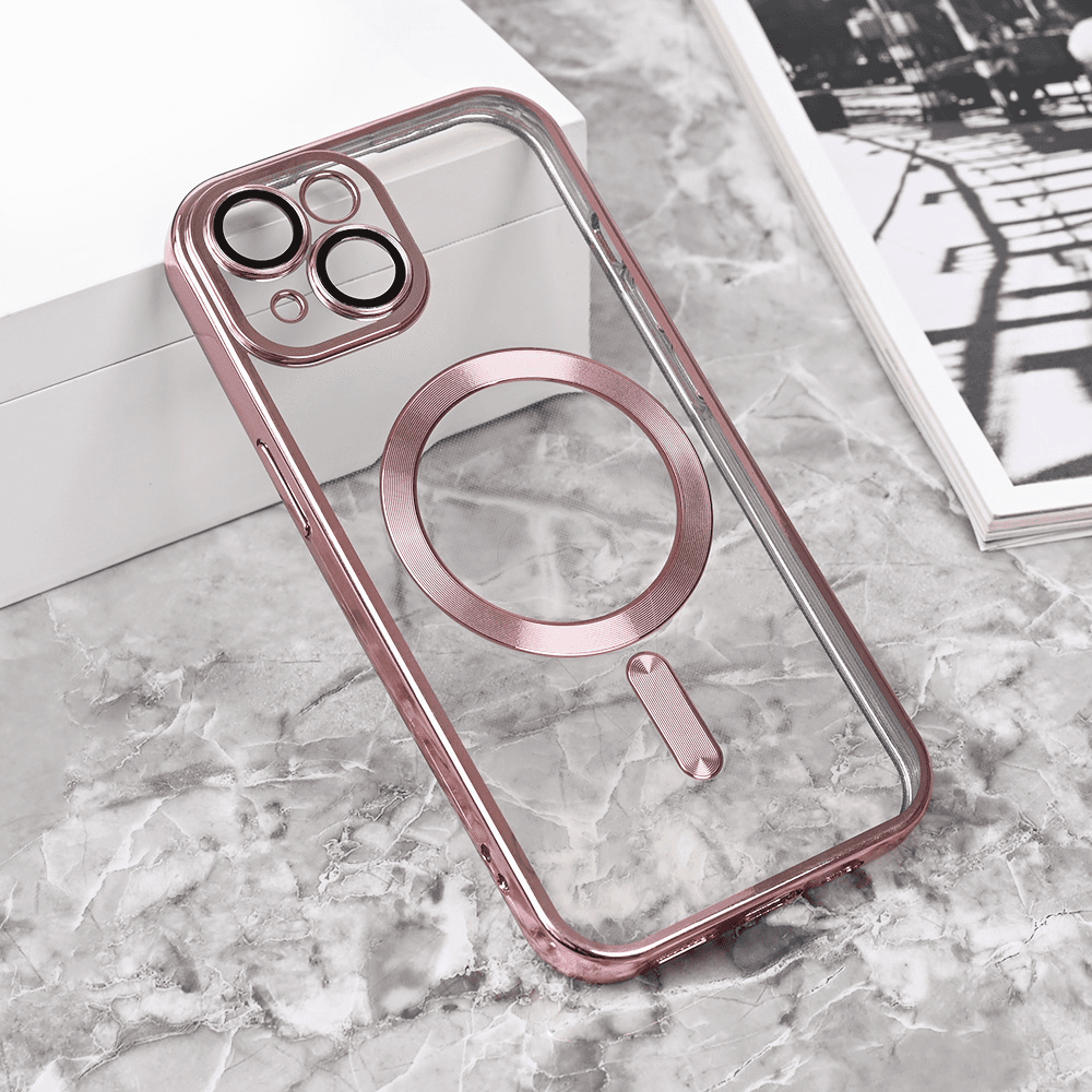 Torbica Magsafe Lux za Iphone 15 6.1 Roze