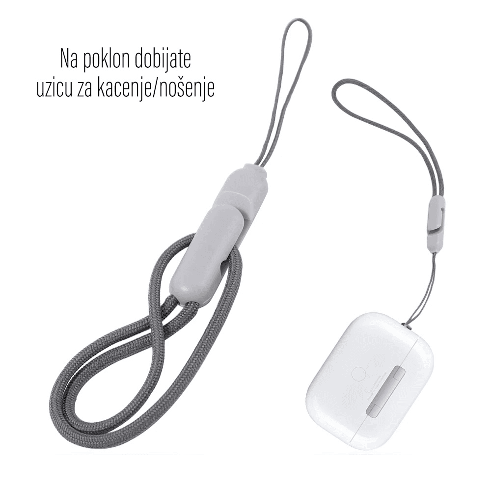 Bluetooth Slusalice Teracell Airbuds Pro Bele