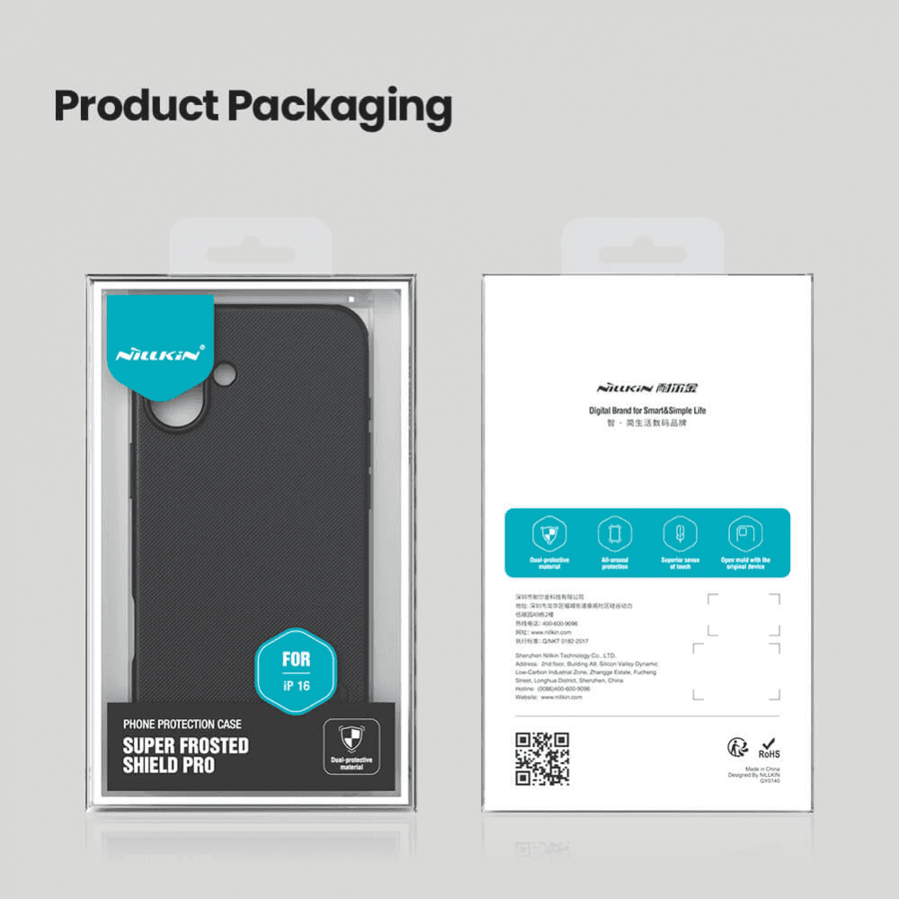 Torbica Nillkin Scrub Pro za Iphone 16 6.1 Crna