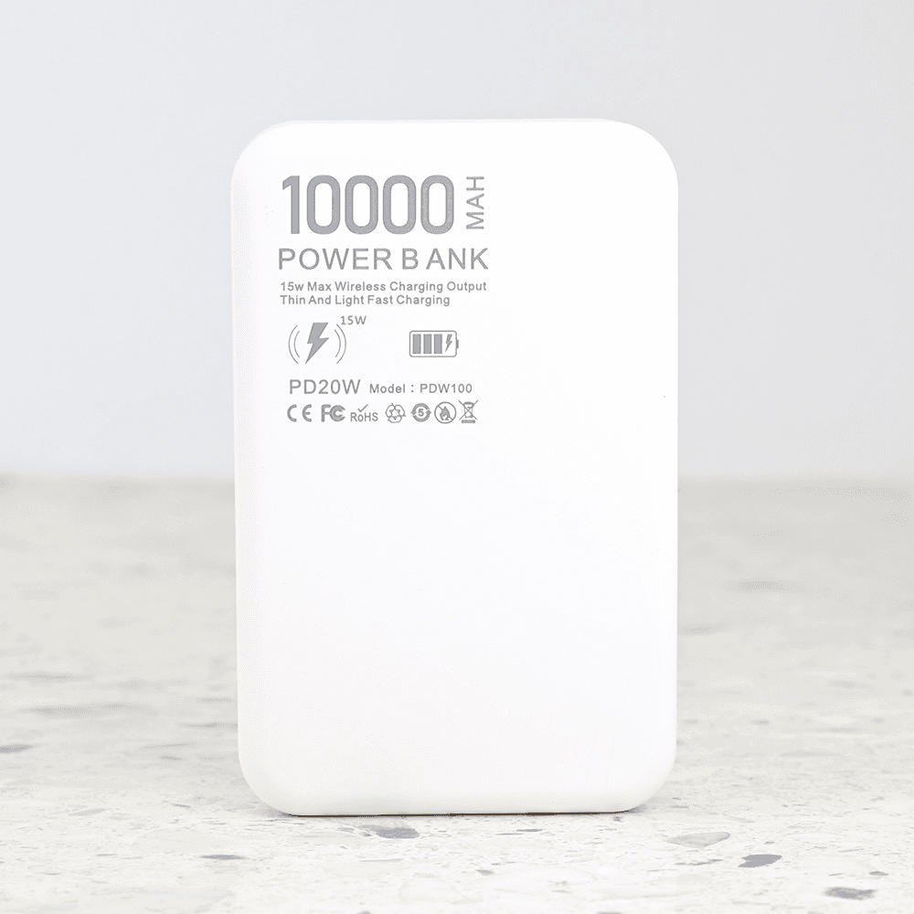 Power Bank Prenosiva Baterija Magsafe Oxpower PD W100 10000mah Bela