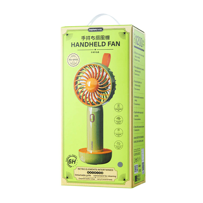 Rucni Ventilator Remax SF05 Zeleni
