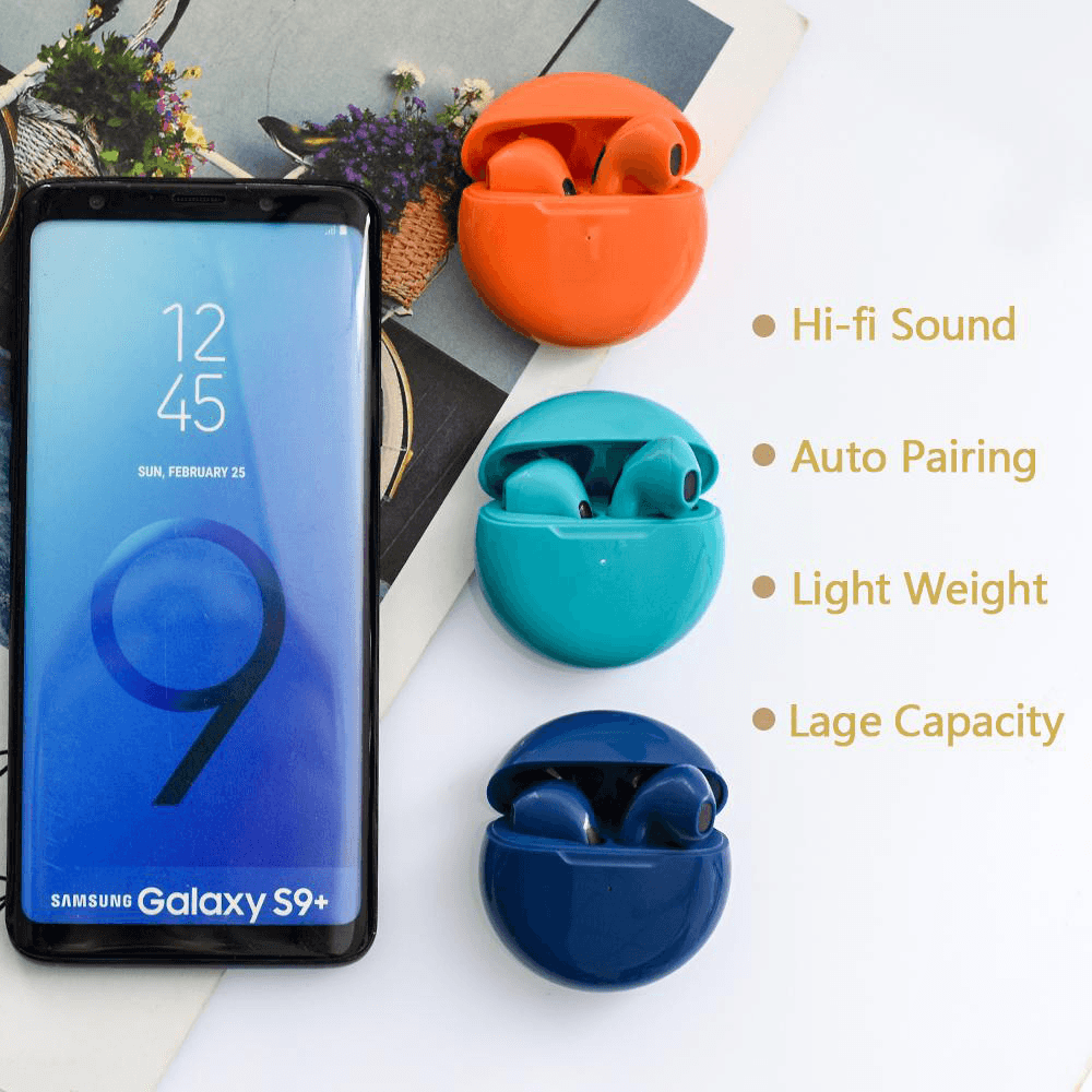 Bluetooth Slusalice Airpods T-phox Pro Crne HQ