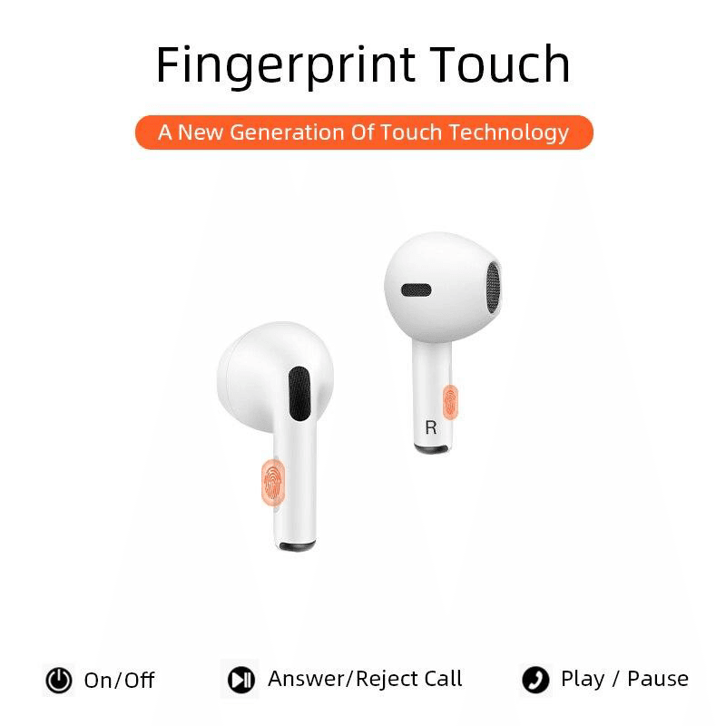 Bluetooth Slusalice Airpods T-phox Pro Crne HQ