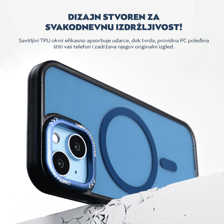 Torbica Magsafe Trendy za Iphone 16 6.1 Crna