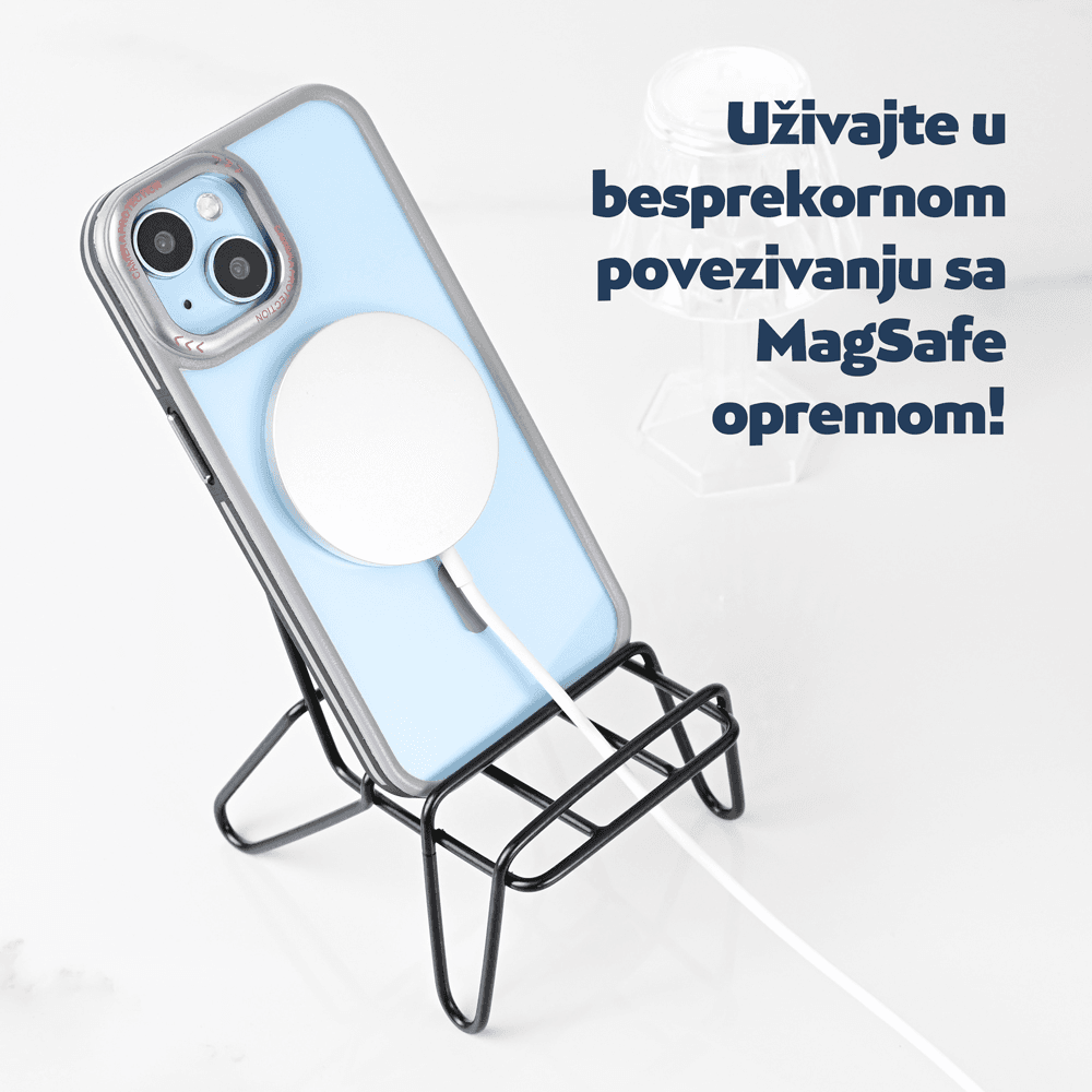 Torbica Magsafe Trendy za Iphone 16 6.1 Crna