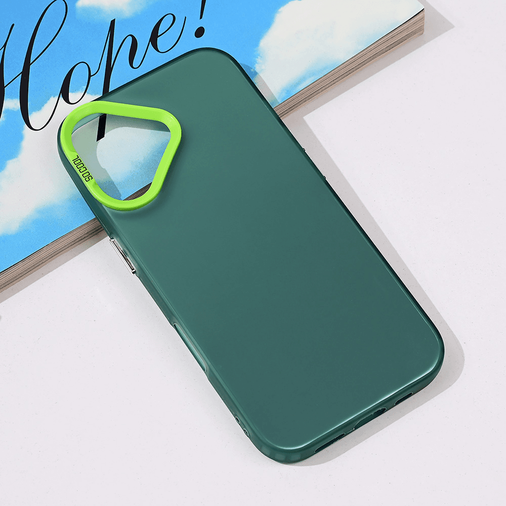 Torbica Clear za Iphone 16 6.1 Zelena